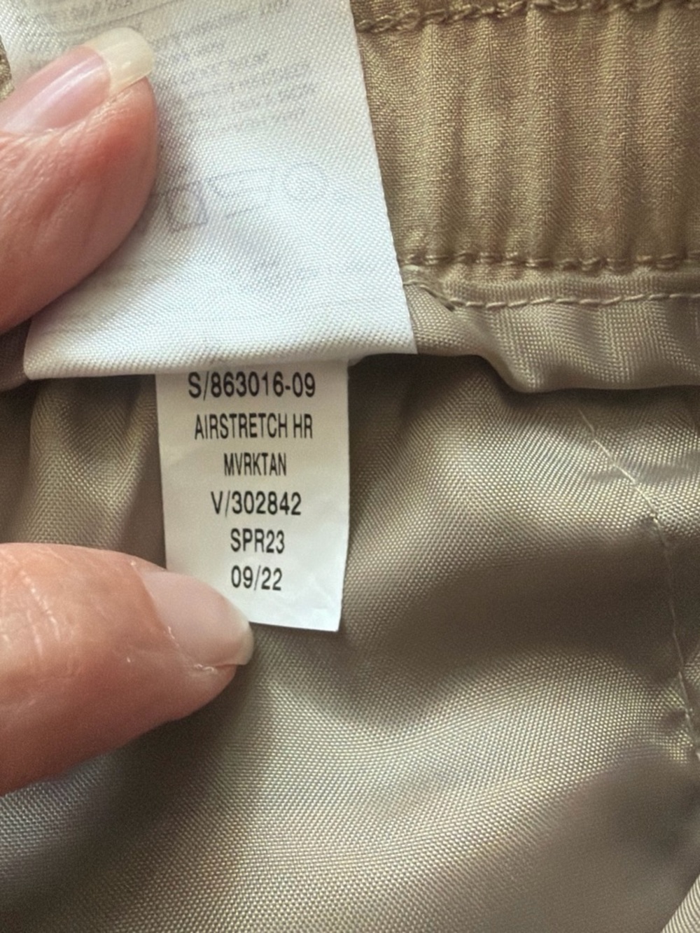 Women’s Banana Republic Casual Stretch Chino Cropped Pants — Tan - Picture 5 of 5